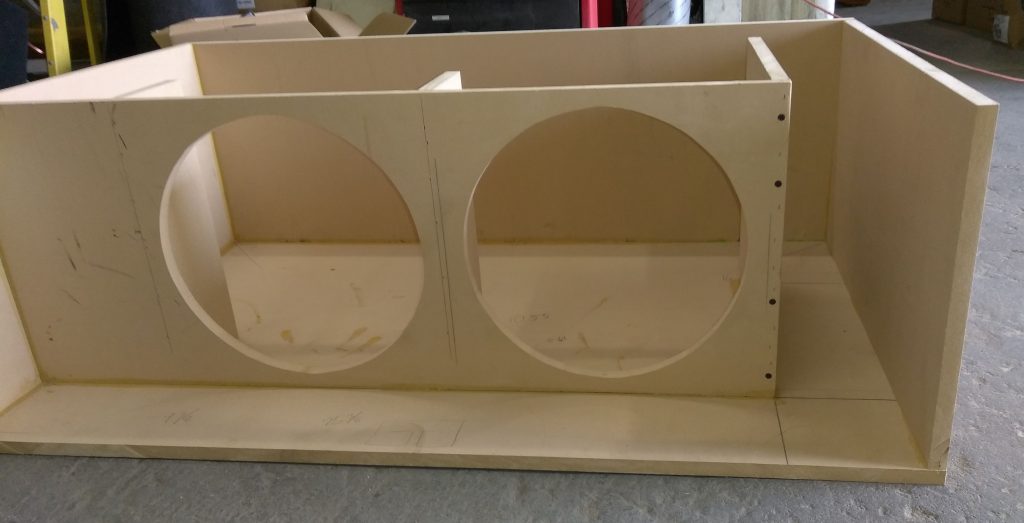 Custom Made Subwoofer Box - Bakersfield Car Audio & Stereo